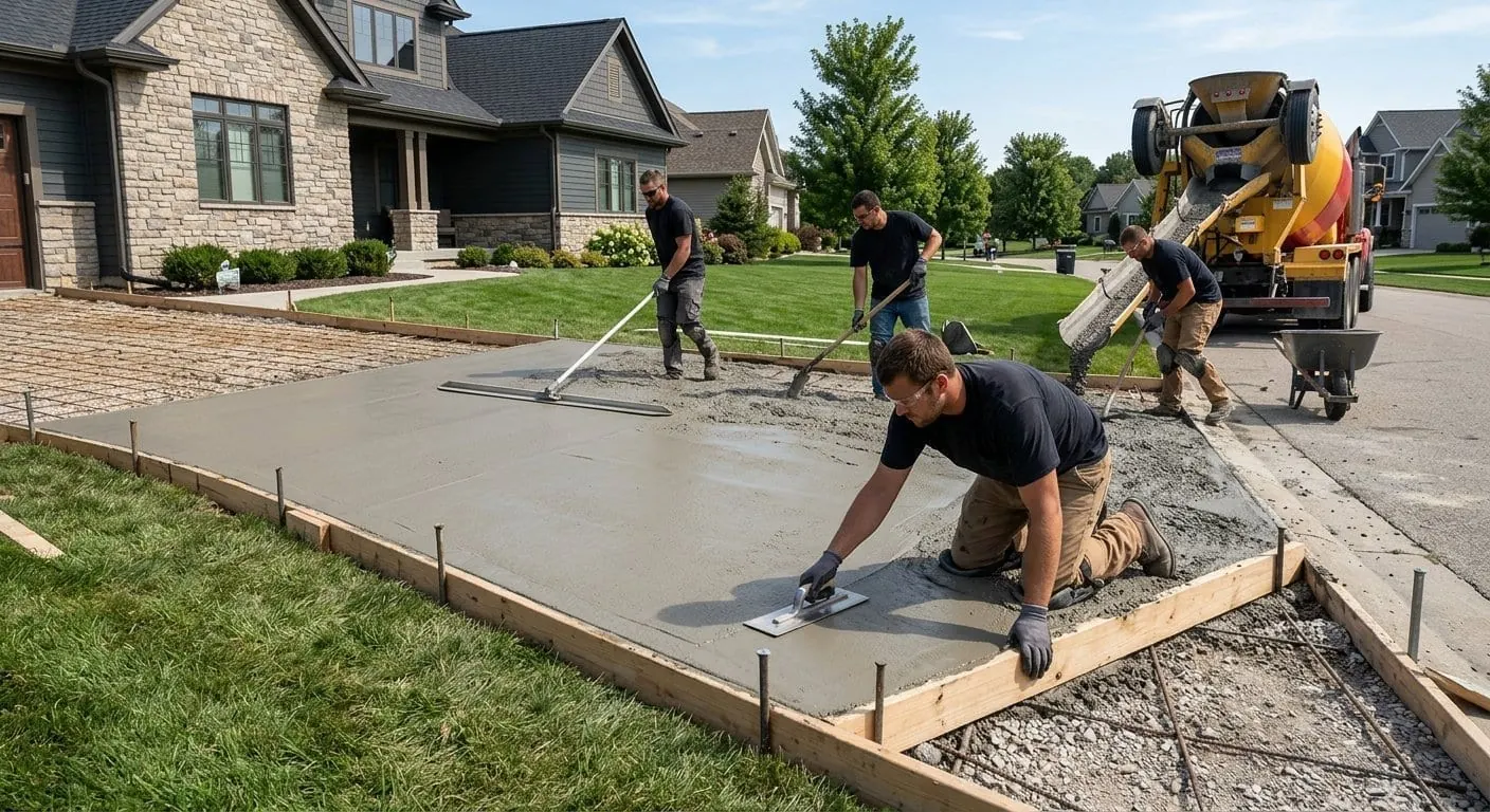 Concrete Driveways in Sheboygan, WI
