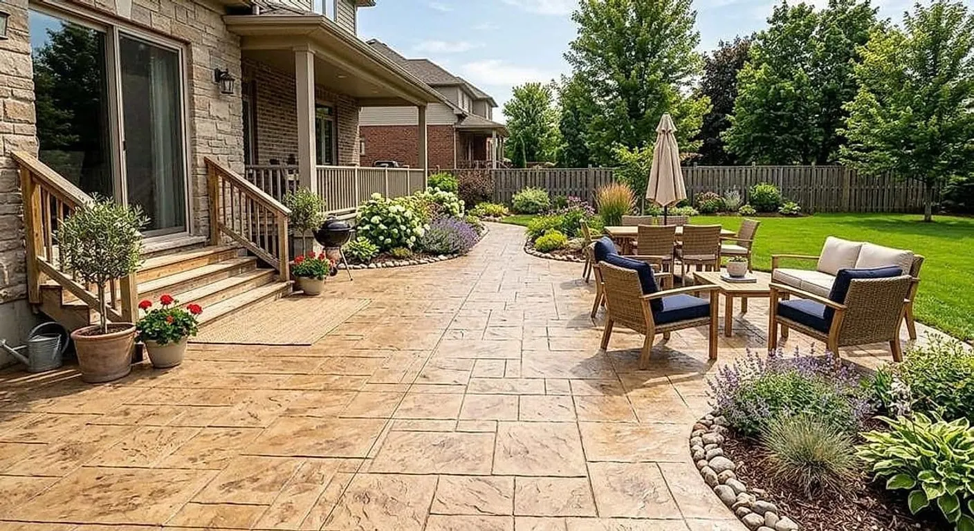 Stamped Concrete in Sheboygan, WI